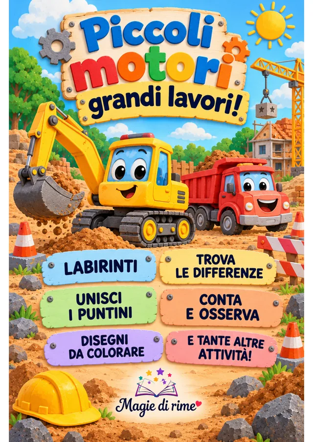 Copertina di «Piccoli motori, grandi lavori!»